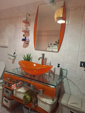 Mobile bagno vetro usato  Ticengo