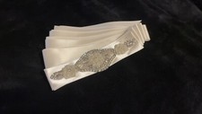 Wedding sash faux for sale  Flint
