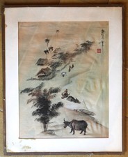 Tableau japonais peinture d'occasion  Toulon-