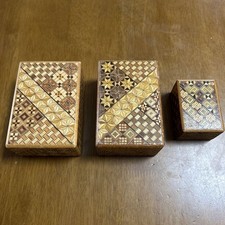 Coffret puzzle yosegi d'occasion Coffret puzzle yosegi d'occasion  Expédié en France