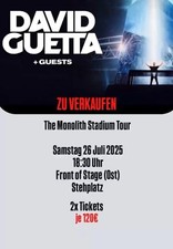 Stehplatz ticket david gebraucht kaufen  Saarbrücken