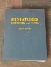 Miniatures dictionary guide for sale  LEEDS