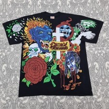 Camiseta Vintage Ozzy Osbourne XL Banda de Metal Gráfica Ovp Hanes Black Sabbath  comprar usado  Enviando para Brazil