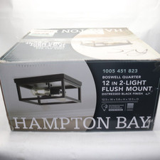 Luminária de teto Hampton Bay Lighting montagem embutida 2 luzes 12-1/2" 8017HBDBDI comprar usado  Enviando para Brazil