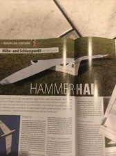 Bauplan elektroflugzeug hammer gebraucht kaufen  Gunzenhausen