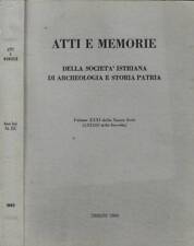 Atti memorie della usato  Italia