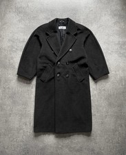 Casaco de lã e cashmere Max Mara cinza peito duplo tamanho grande feito na Itália tamanho 38 comprar usado  Enviando para Brazil