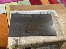 brass plates for sale brass plates for sale LOWESTOFT