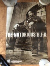 Raro! EDIÇÃO LIMITADA Notorious B.I.G. Pôster SOMENTE PROMOÇÃO Bad Boy Entertainment comprar usado  Enviando para Brazil