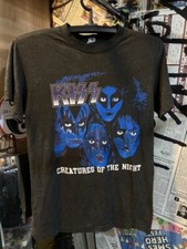 Camiseta unissex preta anos 80 Kiss Creatures Of The Night Remake vintage P-5XL comprar usado  Enviando para Brazil