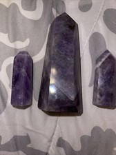 Natural amethyst obelisk for sale  Kilkenny