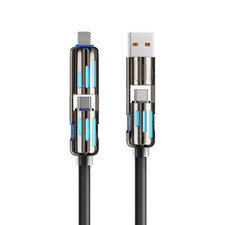 Cabo de carregamento universal 12-240w 4 em 1 - cabo carregador máximo rápido USB comprar usado  Enviando para Brazil