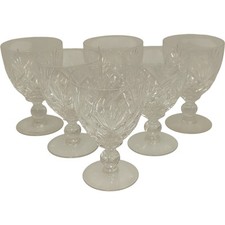 Vintage crystal wine for sale  HAVERFORDWEST