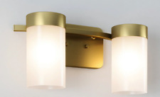 Brio Lighting Revis - 2 luzes reguláveis banheiro vaidade acabamento dourado comprar usado  Enviando para Brazil