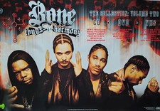 ENORME! Pôster promocional original loja de discos 24x36 Y2K Bone Thugs & Harmony , usado comprar usado  Enviando para Brazil