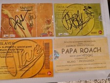 Biglietti papa roach usato  Erba