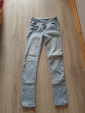 Jean skinny gris d'occasion  Bas-en-Basset
