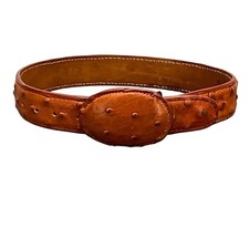Ostrich leather cognac for sale  Corydon