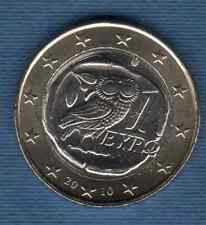 Moeda grega de 1 euro ano 2010 1 € tetradracma ateniense coruja símbolo de sabedoria e sorte comprar usado  Enviando para Brazil