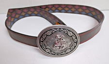 Nocona silver scroll for sale  Duluth