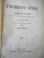 1880 promessi sposi usato  Napoli