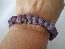 Ruby raw bracelet for sale  DERBY