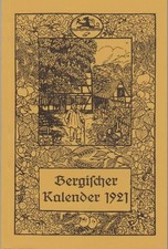 Bergischer kalender 1921 gebraucht kaufen  Sibbesse