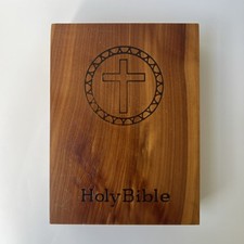 Vintage wood bible for sale  Columbus