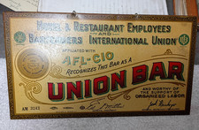 Union bar sign for sale  Montgomery
