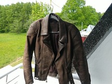 Lederjacke bikerjacke motorrad gebraucht kaufen  Kiel
