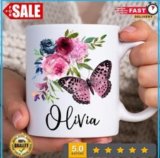 Personalized butterfly mug for sale  El Paso