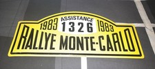 Plaque rallye monte d'occasion  Rives