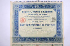 Societe generale explosifs d'occasion  Paris XV