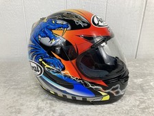 Antigo Capacete Arai Tadayuki Okada Dragão Flamejante Azul Rosto Completo Tamanho XL, usado comprar usado Antigo Capacete Arai Tadayuki Okada Dragão Flamejante Azul Rosto Completo Tamanho XL, usado comprar usado  Enviando para Brazil