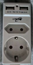 Heitech steckdosenadapter fach gebraucht kaufen  Gera