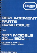 Triumph replacement parts for sale  UTTOXETER