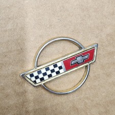 84-89 C4 Corvette botão de buzina de volante emblema dourado original usado comprar usado  Enviando para Brazil