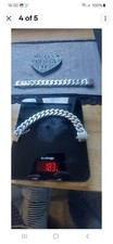 mens heavy silver bracelet for sale mens heavy silver bracelet for sale FELTHAM