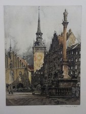 München mariensäule farbradi gebraucht kaufen  Deutschland