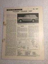 Triumph herald courier for sale  ANDOVER