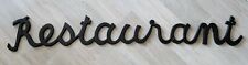 Enseigne restaurant lettres d'occasion  Montpellier-