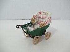 Carrinho de bebê verde Sylvanian Families QUEBRADO para reparo 1985 comprar usado  Enviando para Brazil