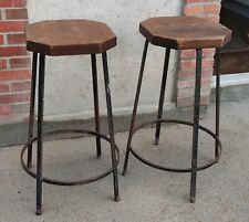 Paire tabourets vintage d'occasion  Les Herbiers