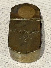 Early brass tobacco d'occasion  Expédié en Belgium