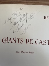 Collet henri chants d'occasion  Bordeaux-