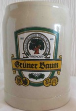 Bierkrug ton grüner gebraucht kaufen  Warthausen