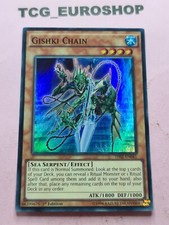 CADEIA GISHKI | YUGIOH | THSF | INGLÊS | 1º | SUPER RARO | QUASE PERFEITO #2634 comprar usado  Enviando para Brazil