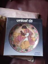 Piatto porcellana unicef usato  Roma