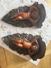 Engelskonsolen schnitzerei hol gebraucht kaufen  Fuchstal