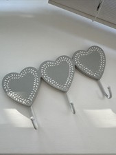 Grey white heart for sale  HORNCHURCH